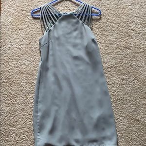 She and Sky Light Blue Midi Dress